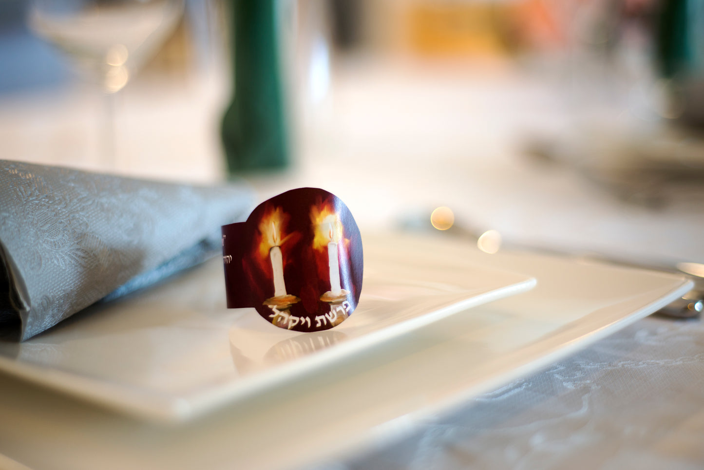 Parsha Rings – Weekly Parsha Paper Napkin Rings