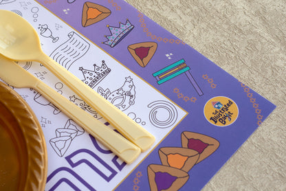Purim Placemats (Printed and Delivered in Israel)